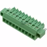 Terminal Block 10Pin 3.81 đực chân thẳng Vặn Ốc
